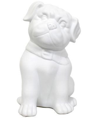 All The Rages - Porcelain Puppy Dog Shaped Table Lamp
