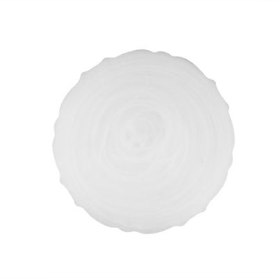 American Atelier - ALABASTER SCALLOP WHITE 13"D