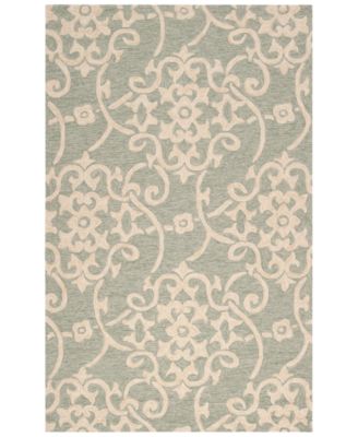 Surya - Rain RAI-1103 Sea Foam 5' x 8' Area Rug