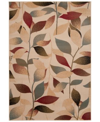 Surya - Riley RLY-5010 Dark Red 4' x 5'5" Area Rug