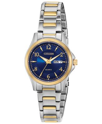 Citizen - Women's Quartz Two-Tone Stainless Steel Bracelet Watch 28mm