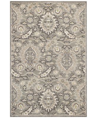 Kas - Lucia Artisan 2750 Grey 7'7" x 10'10" Indoor/Outdoor Area Rug
