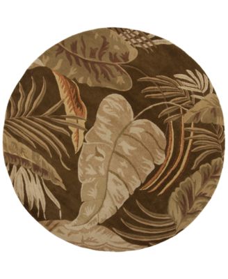Kas - Havana Rainforest 7'6" Round Area Rug