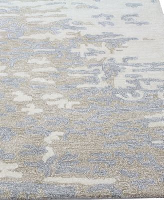BB Rugs - Elements ELM-215 Ivory 2'6" x 8' Runner Area Rug
