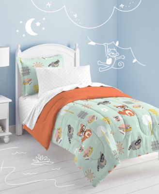 Macy's Brand - Dream Factory Woodland Friends Twin Comforter Set