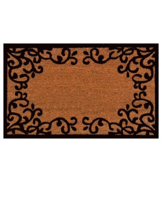 Home & More - Chateaux 18" x 30" Coir/Vinyl Doormat