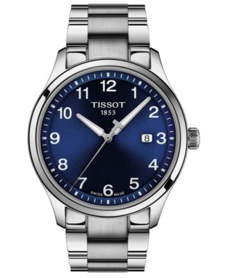 Tissot - Men's Swiss Gent XL Stainless Steel Bracelet Watch 42mm