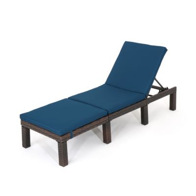 Noble House - Jamaica Outdoor Chaise, Quick Ship