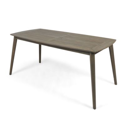 Noble House - Sunqueen Outdoor Dining Table, Quick Ship
