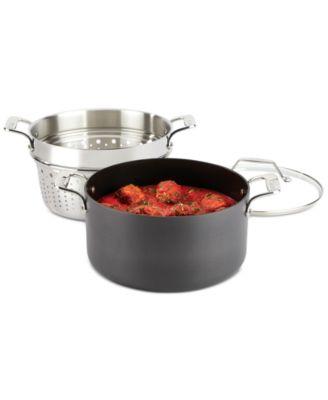 All-Clad - Nonstick 7-Qt. Covered Multi-Pot with Insert