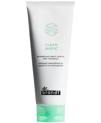 Dr. Brandt - dr. brandt Clean Biotic pH-Balanced Yogurt Cleanser With Chlorophyll, 3.5-oz.