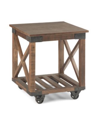 Simpli Home - Harding End Table, Quick Ship