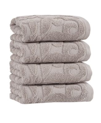 OZAN PREMIUM HOME - Patchouli Hand Towels 4-Pc. Set