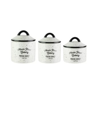 American Atelier - Main Street 3Pc Canister Set