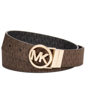 Michael Kors - Reversible Logo with Logo Buckle Belt