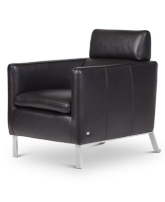 Macy's Brand - Darrium 27" Leather Club Chair