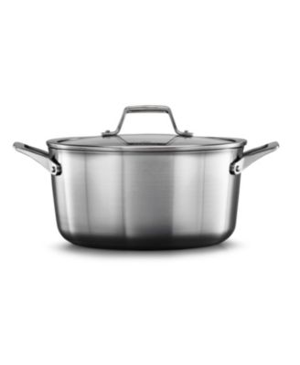 Calphalon - Premier Stainless Steel 6-Qt. Stockpot & Lid