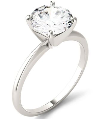 Charles & Colvard - Moissanite Solitaire Ring (1 ct. t.w. DEW) in 14k White Gold
