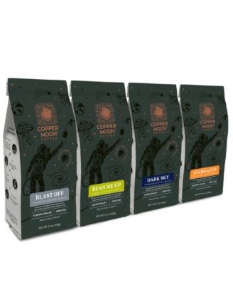 Copper Moon Coffee - Ground Coffee, Out of This World Blends Variety Pack, 48 Ounces
