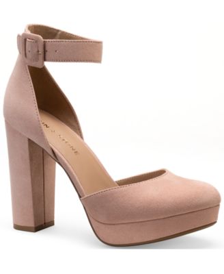 Sun + Stone - Estrella Block-Heel Pumps