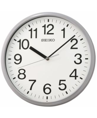 Seiko - Classic Gray Office Clock