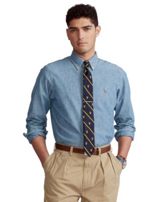 Polo Ralph Lauren - Men's Big & Tall Indigo Chambray Shirt
