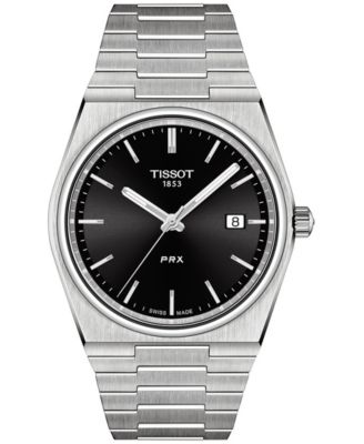 Tissot - Men's Swiss PRX Stainless Steel Bracelet Watch 40mm