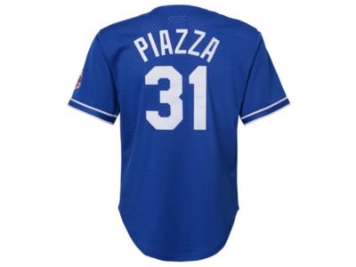 Mitchell & Ness - Los Angeles Dodgers Youth Authentic Batting Practice Mesh Jersey - Mike Piazza