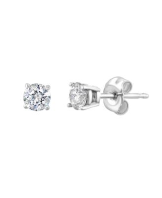 EFFY Collection - Effy Diamond (1/2 ct. t.w.) Stud Earrings in 14k White Gold