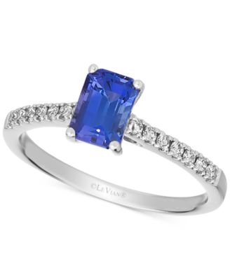 Le Vian - Blueberry Tanzanite (3/4 ct. t.w.) & Nude Diamond (1/5 ct. t.w.) in 14k White Gold