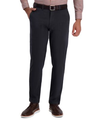Haggar - Men's Classic-Fit Soft Chino Dress Pants