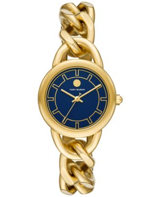 Tory Burch - Women's Gold-Tone Stainless Steel Link Bracelet Watch 32mm