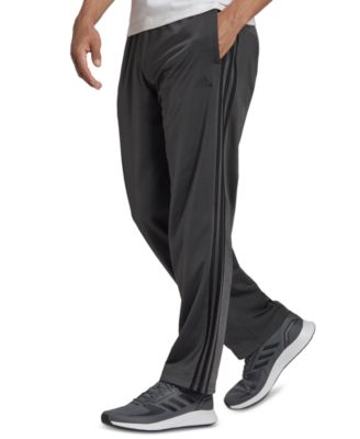adidas - Men's Primegreen Essentials Warm-Up Open Hem 3-Stripes Track Pants