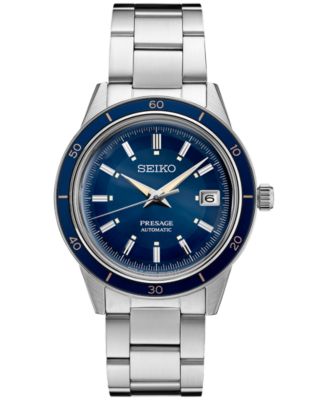 Seiko - Men's Automatic Presage Stainless Steel Bracelet Watch 41mm