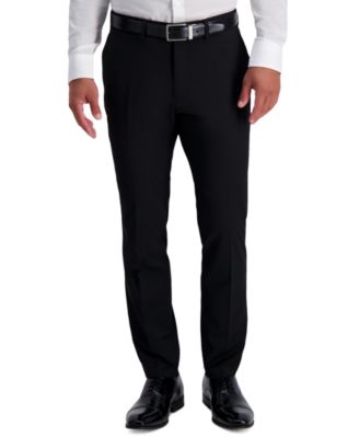 Haggar - Men's Slim-Fit 4-Way Stretch Suit Pants
