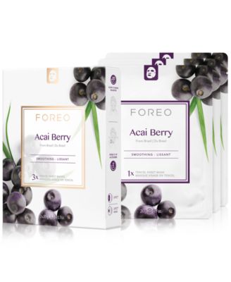FOREO - Farm To Face Sheet Mask - Acai Berry, 3-Pk.