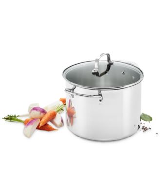 The Cellar - Stainless Steel 8-Qt. Covered Stockpot