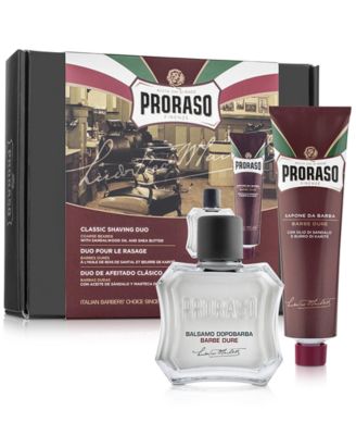 Proraso - 2-Pc. Classic Shaving Cream & After Shave Balm Set - Nourishing Formula For Coarse Beards
