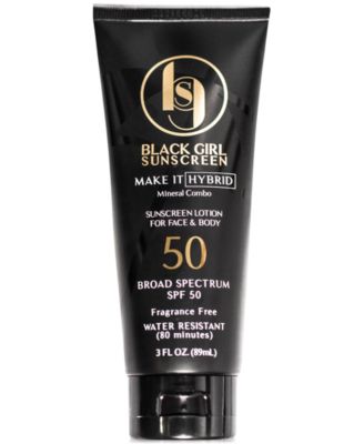 Black Girl Sunscreen - Make It Hybrid Sunscreen SPF 50, 3 oz.
