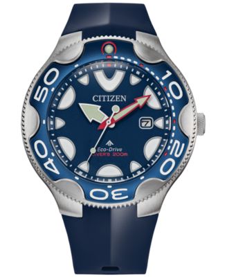 Citizen - Men's Promaster Orca Blue Rubber Strap Watch 46mm