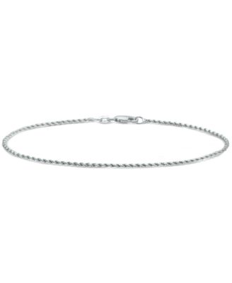 Giani Bernini - Rope Link Chain Bracelet in Sterling Silver