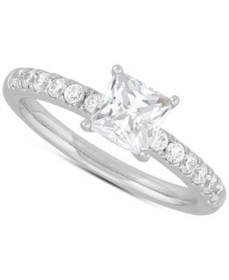Grown With Love - IGI Certified Lab Grown Diamond Ring (1-1/4 ct. t.w.) in 14k White Gold