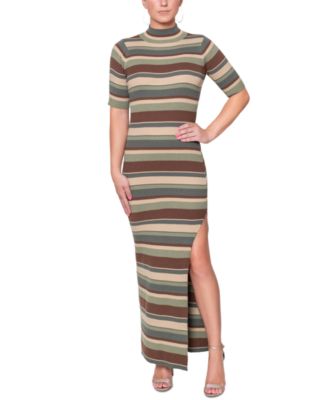 RACHEL Rachel Roy - Women's Esme Striped Sweater-Knit Dress