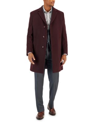 Nautica - Men's Classic-Fit Camber Wool Overcoat