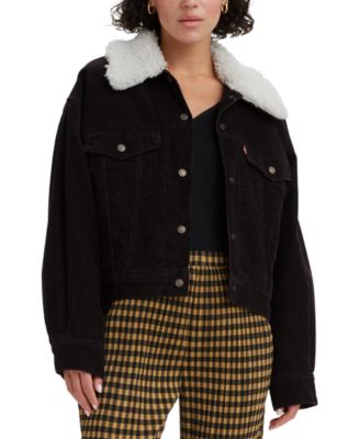 Levi's - Women's The Sherpa Baby Baggy Trucker Jacket