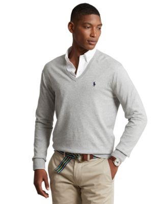 Polo Ralph Lauren - Men's Cotton V-Neck Sweater