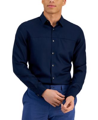 I.N.C. International Concepts - Men's Toby Luxe Long-Sleeve Shirt