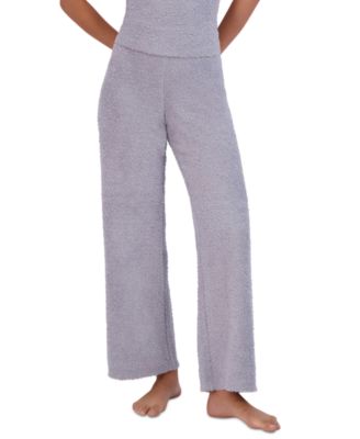 Steve Madden - Women's Wide-Leg Chenille Sleep Pants