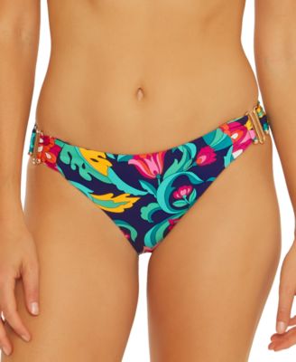 Trina Turk - Women's India Garden Hardware Hipster Bikini Bottoms