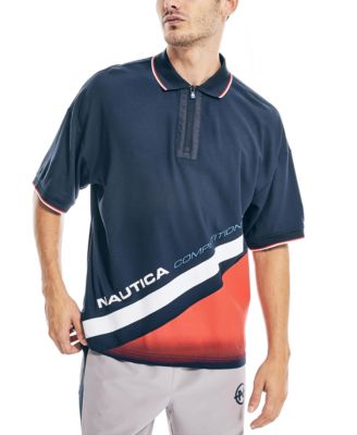 Nautica - Men's Competition Sustainably Crafted Relaxed-Fit Polo